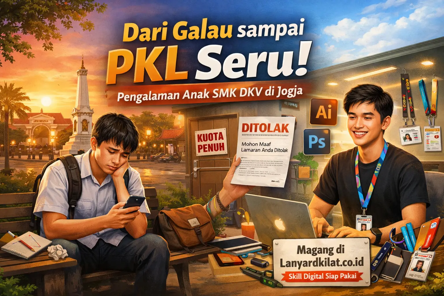 Solusi Magang SMK Jurusan DKV di Jogja Melalui Program Skill Digital