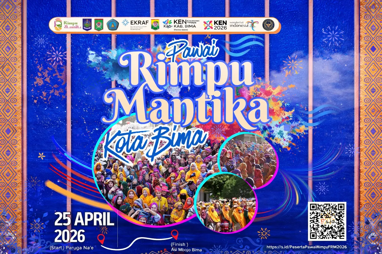 Festival Rimpu Mantika 2026 Melestarikan Warisan Budaya Mbojo di Kota Bima