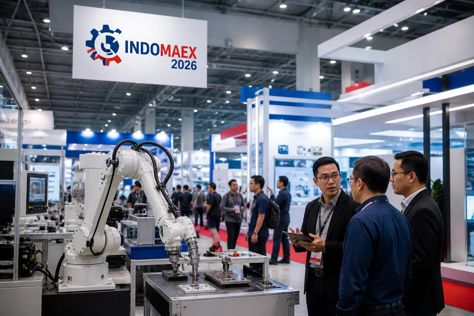 Penyelenggaraan Pameran Teknologi Manufaktur Internasional INDOMAEX 2026 di ICE BSD