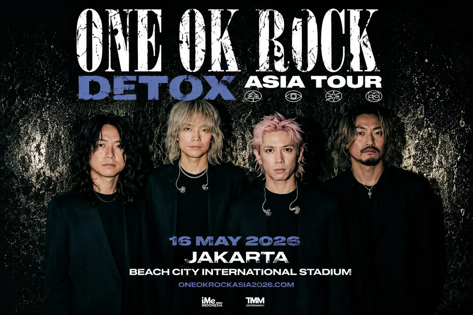 Informasi Lokasi dan Persiapan Konser ONE OK ROCK di Indonesia Arena