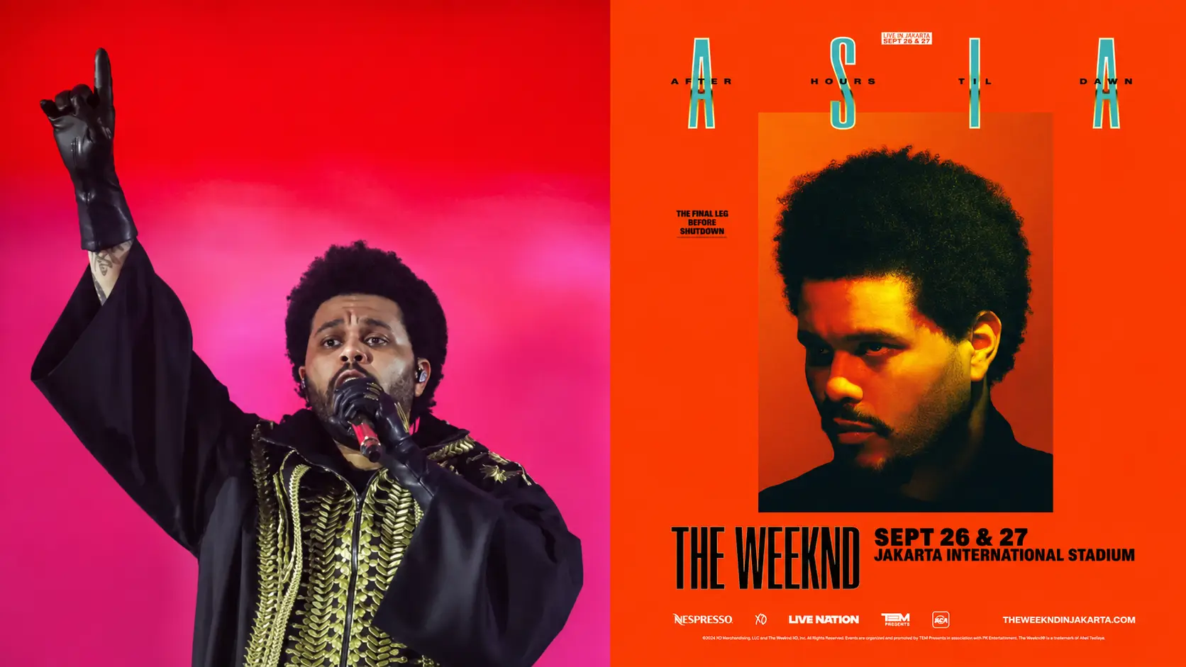 The Weeknd Siap Hadir di Jakarta: After Hours Til Dawn Tour di JIS 26-27 September 2026