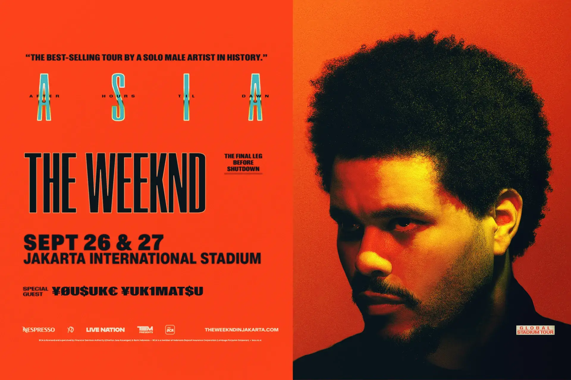 The Weeknd Siap Guncang JIS Dua Hari! After Hours Til Dawn 2026