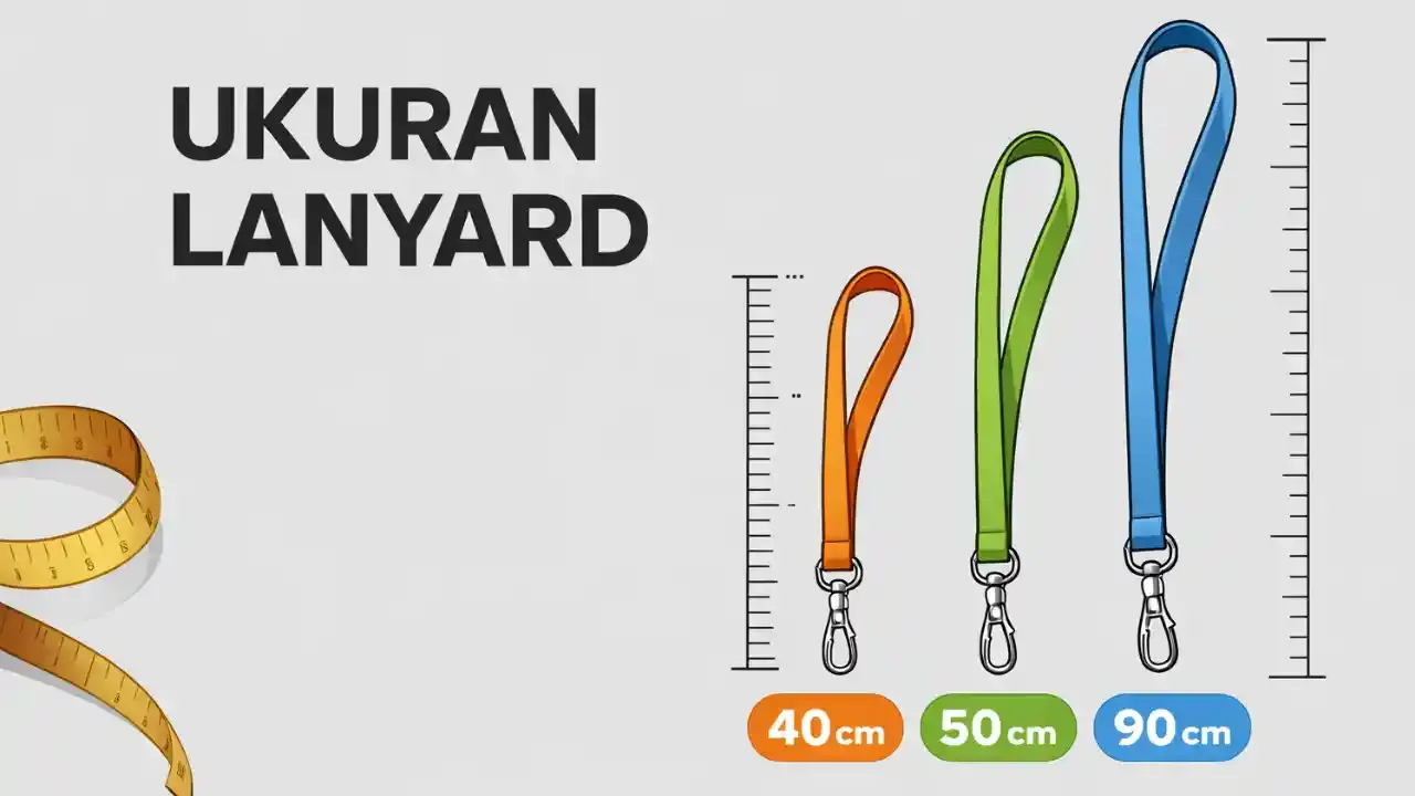 Standarisasi Ukuran Lanyard Profesional, Panduan Lengkap Memilih Dimensi Tali Identitas