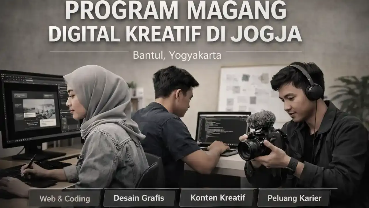 Tempat Program Magang PKL Digital Kreatif di Jogja