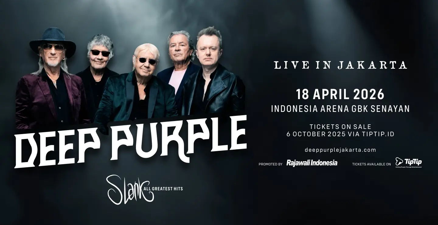 Deep Purple & Slank All Greatest Hits Live in Jakarta: Legenda Rock Dunia Bertemu Legenda Rock Indonesia!