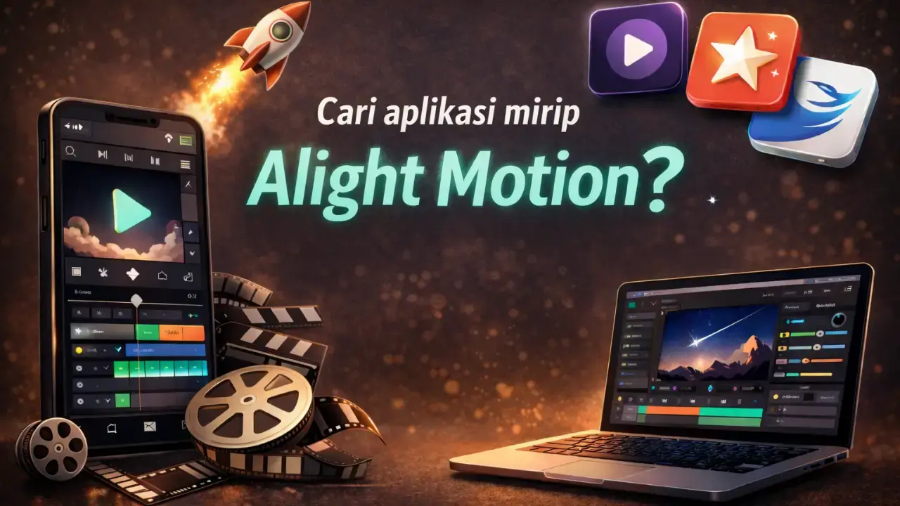 5 Aplikasi Alternatif Alight Motion untuk Editing Video Lebih Profesional